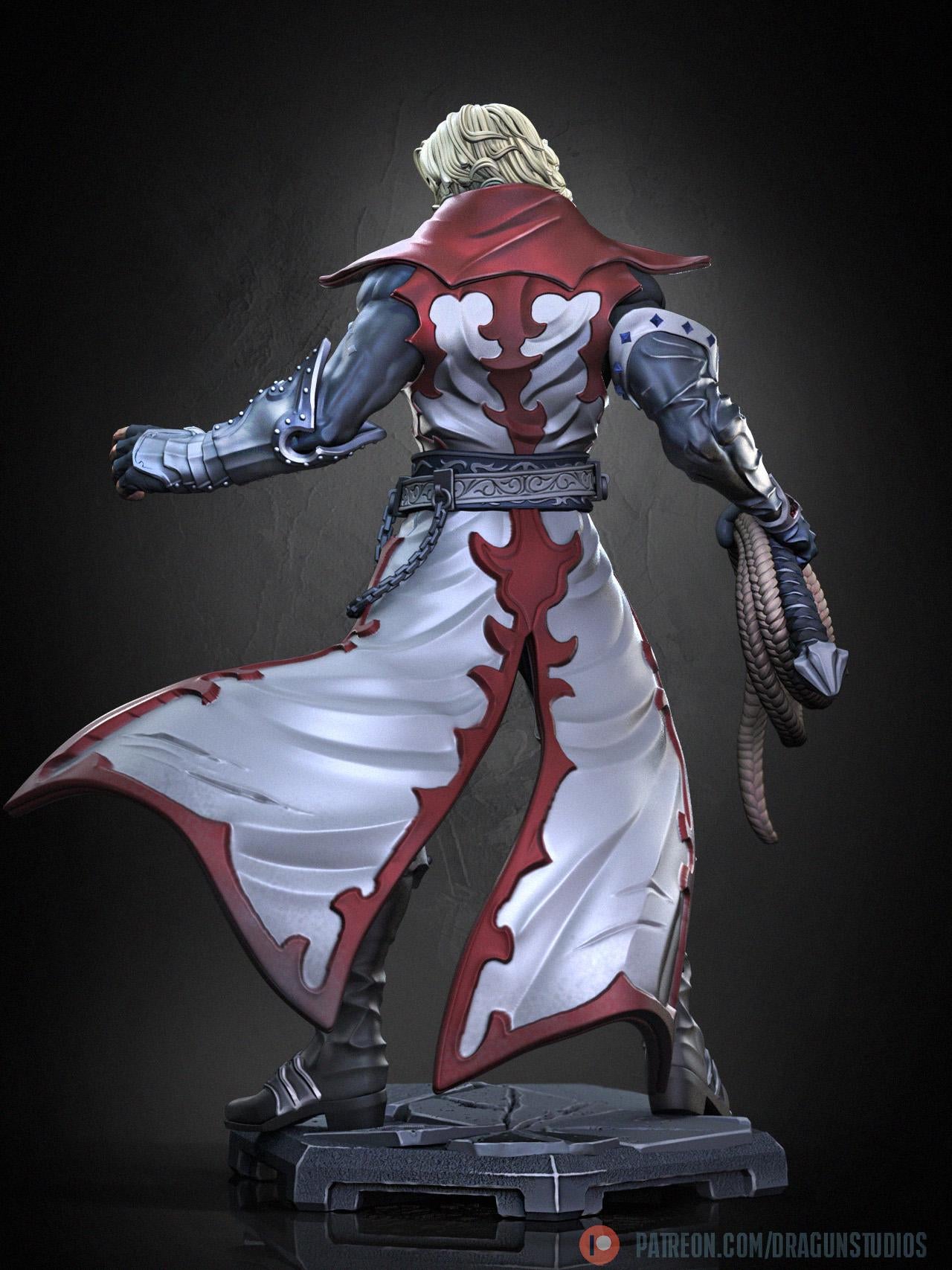 Vampire Knight Miniature - 28mm / 32mm / 36mm / 75mm - DraGun - Resin Printed Figure for TTRPGs and Board Games