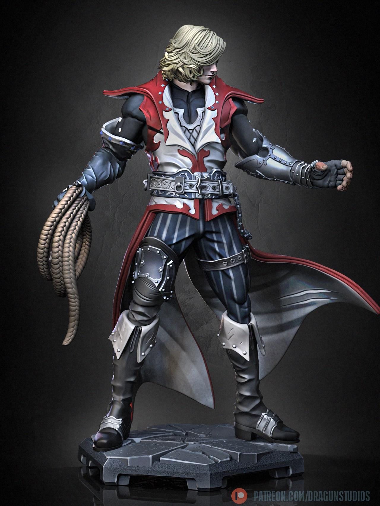 Vampire Knight Miniature - 28mm / 32mm / 36mm / 75mm - DraGun - Resin Printed Figure for TTRPGs and Board Games