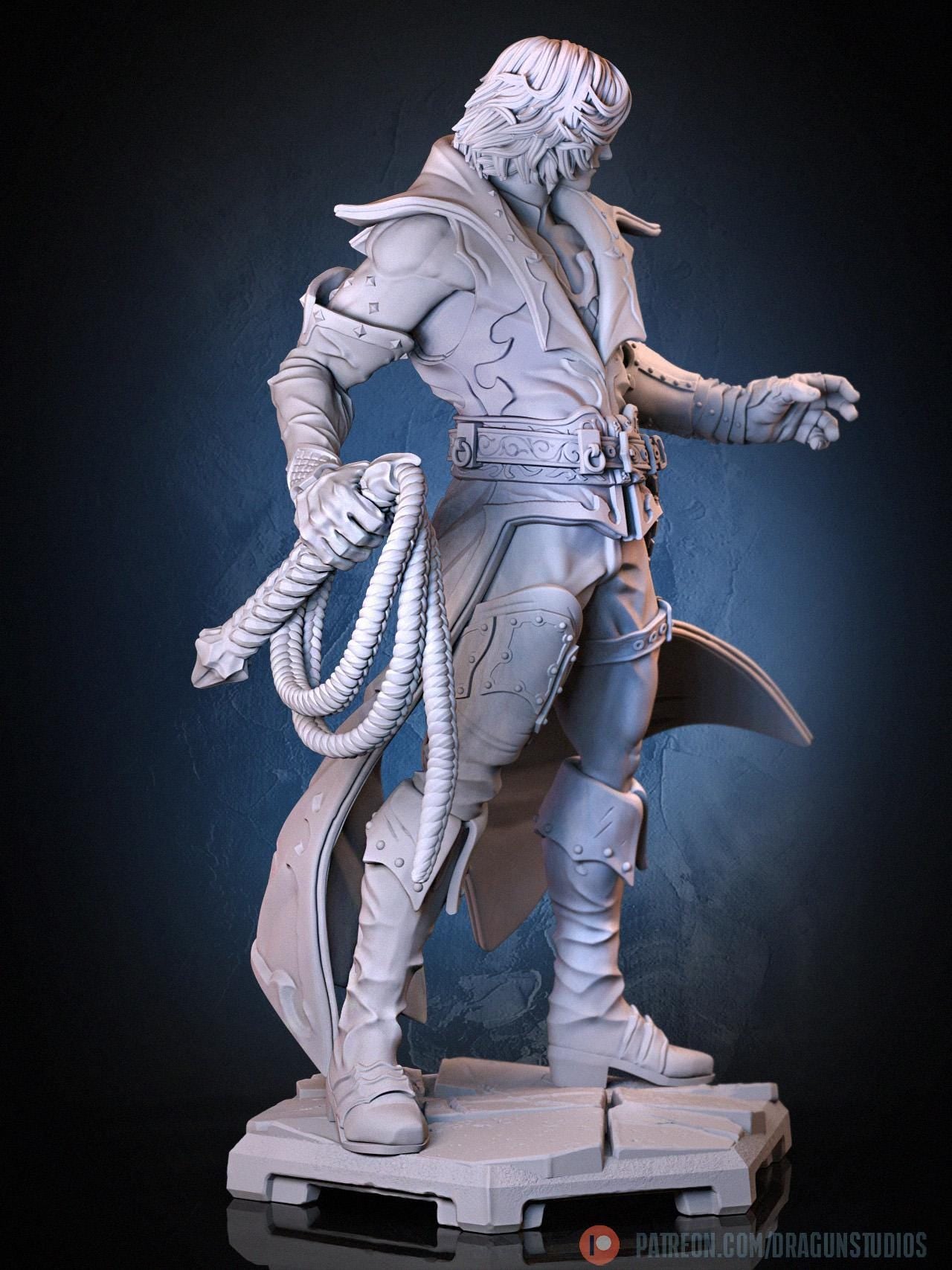 Vampire Knight Miniature - 28mm / 32mm / 36mm / 75mm - DraGun - Resin Printed Figure for TTRPGs and Board Games