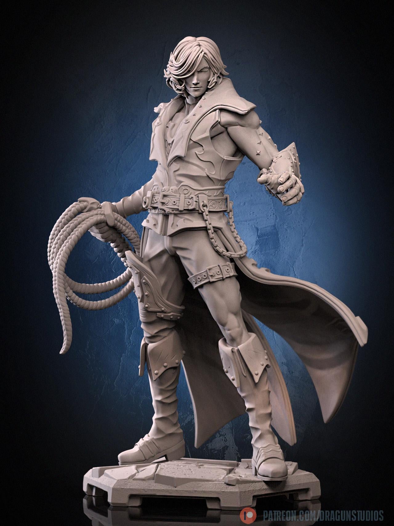 Vampire Knight Miniature - 28mm / 32mm / 36mm / 75mm - DraGun - Resin Printed Figure for TTRPGs and Board Games