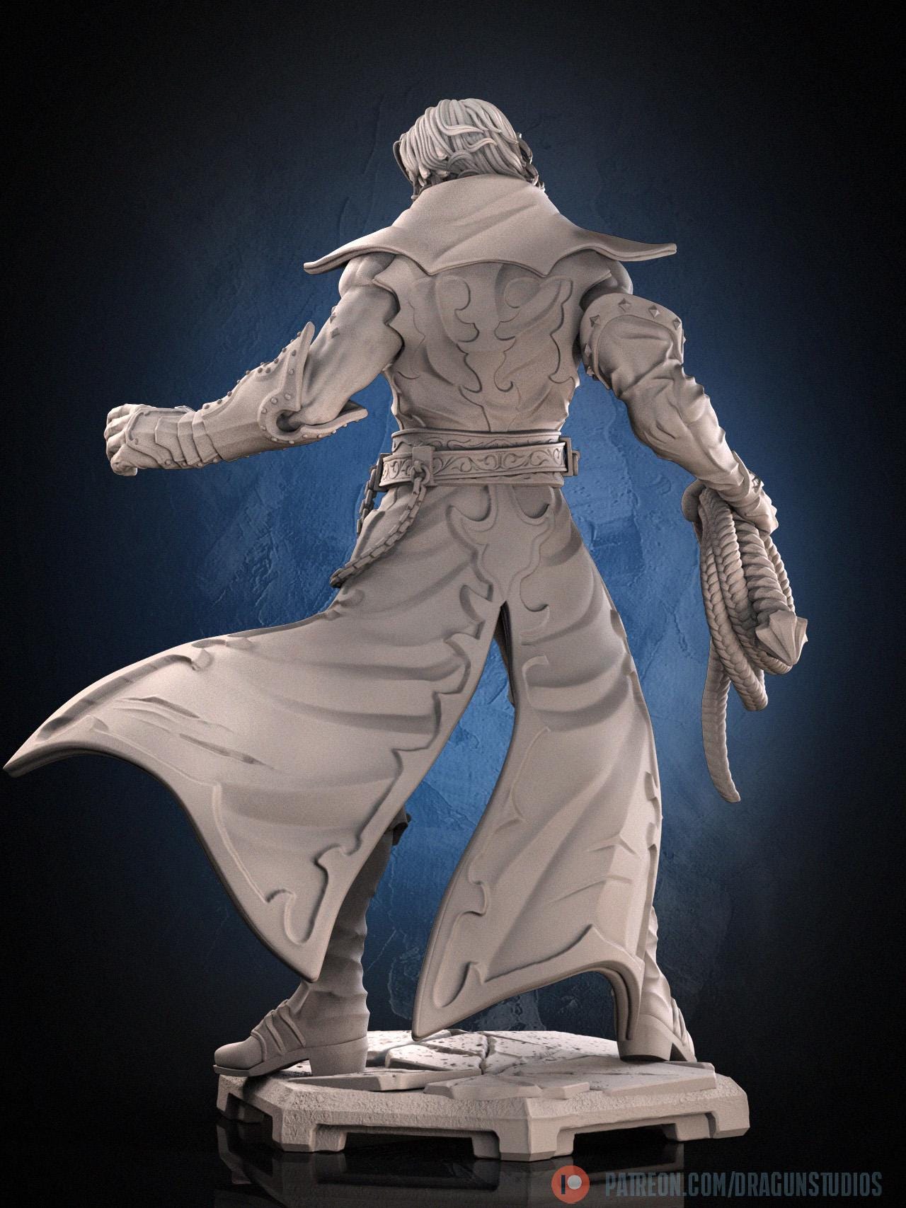 Vampire Knight Miniature - 28mm / 32mm / 36mm / 75mm - DraGun - Resin Printed Figure for TTRPGs and Board Games
