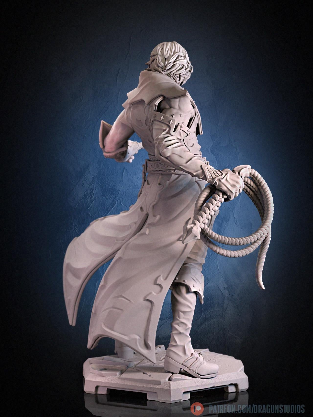 Vampire Knight Miniature - 28mm / 32mm / 36mm / 75mm - DraGun - Resin Printed Figure for TTRPGs and Board Games