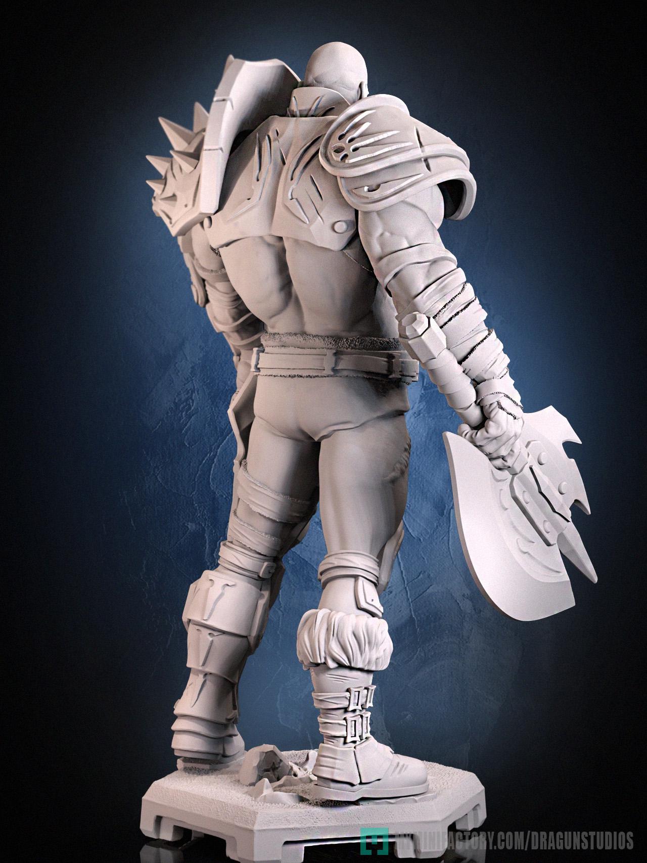 Perceval v3 Miniature - 28mm / 32mm / 36mm / 75mm - DraGun - Resin Printed Figure for TTRPGs and Board Games
