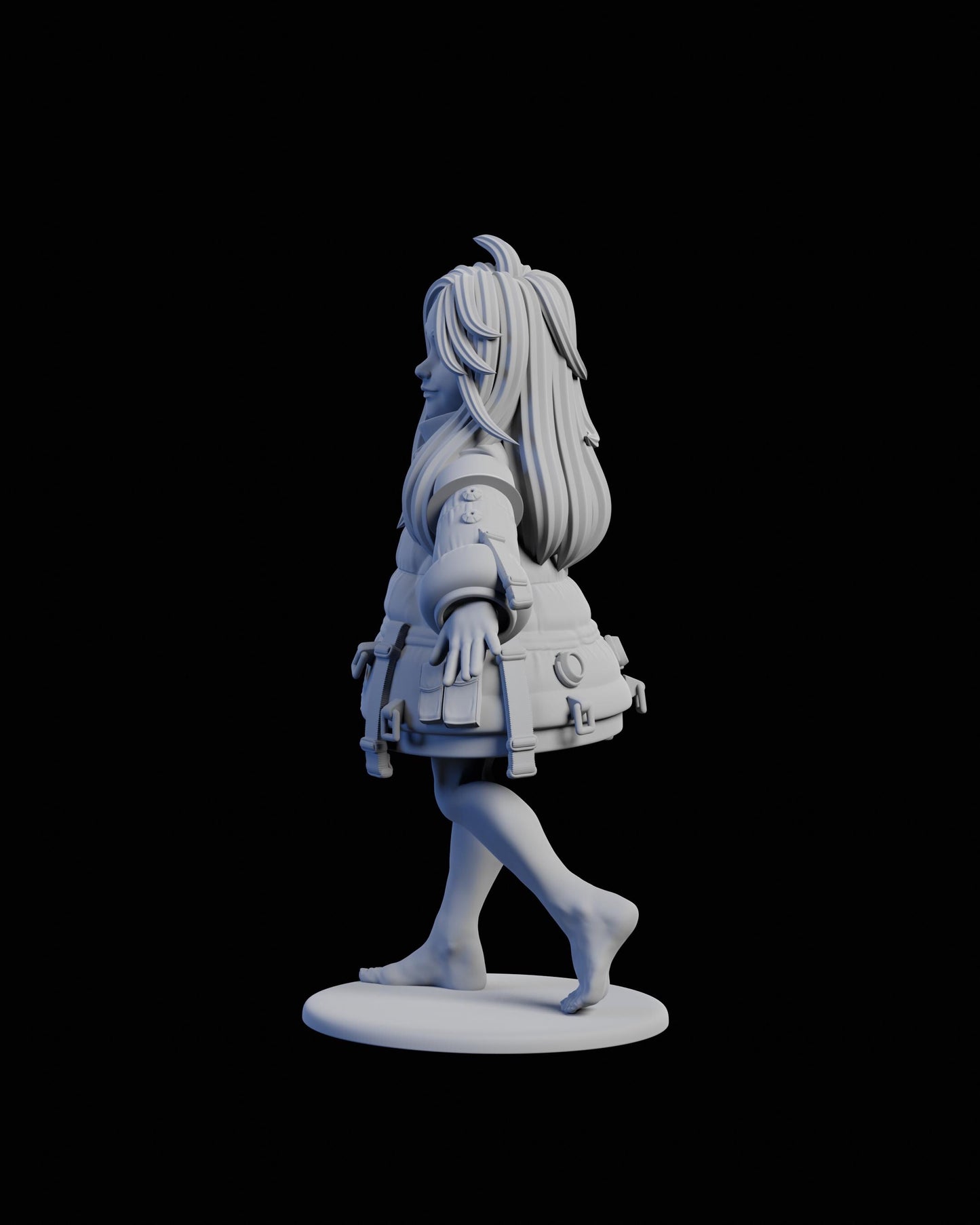 Surrogate Daughter Miniature - 28mm / 32mm / 36mm / 75mm - Ethan Savage Studios - Unpainted Resin Printed Figure for TTRPGs, and Board Games