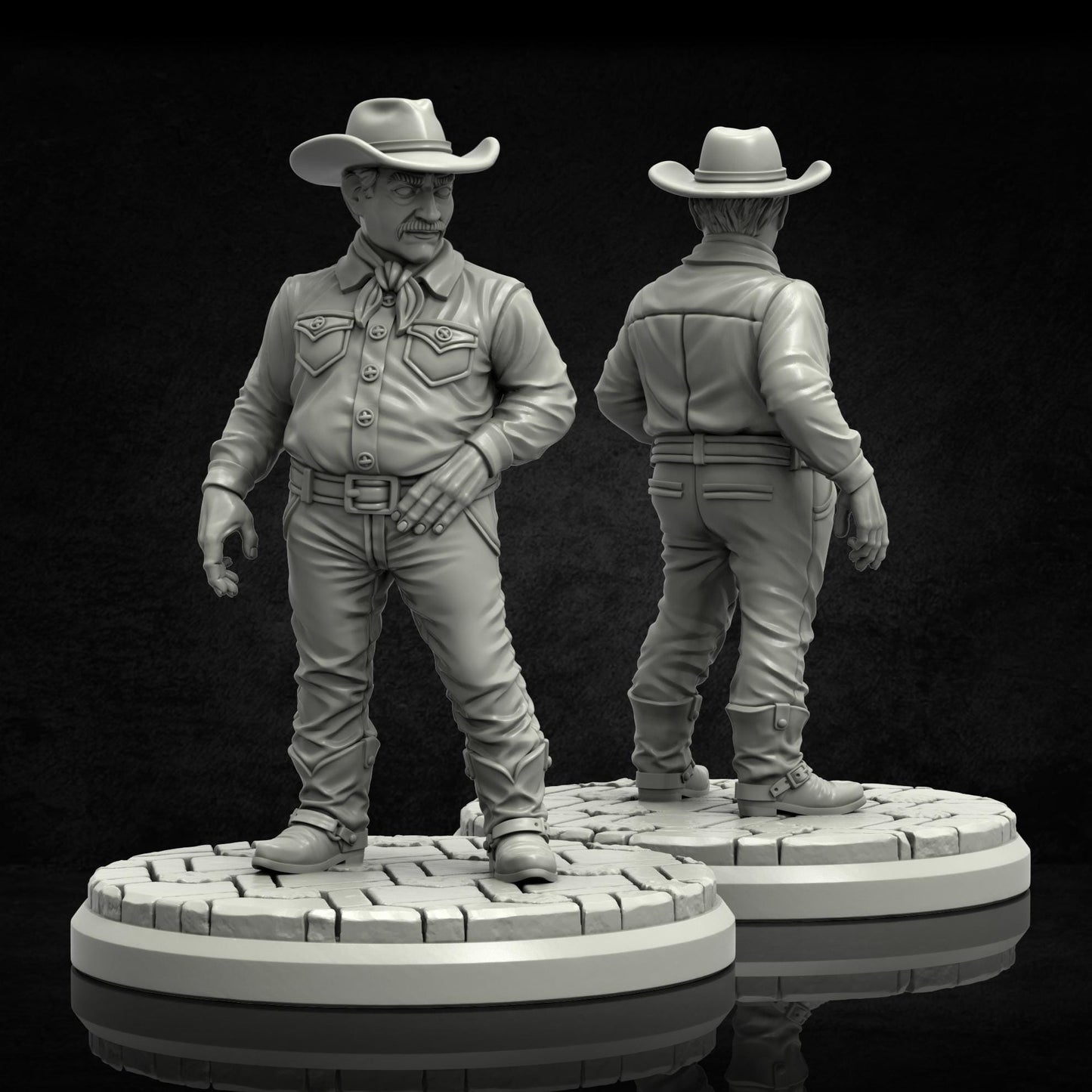 The Gate and the Key Investigators Miniatures - 28mm / 32mm / 36mm - Adaevy Creations - Resin Printed Figure for Arkham Horror