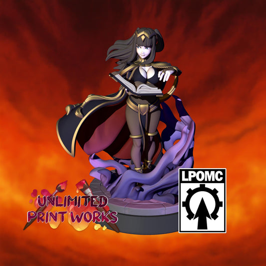 Shadow Hexcaster Miniature - 28mm / 32mm / 36mm - LPOMC - Unpainted Resin Printed Figure for D&D, TTRPGs, and Board Games