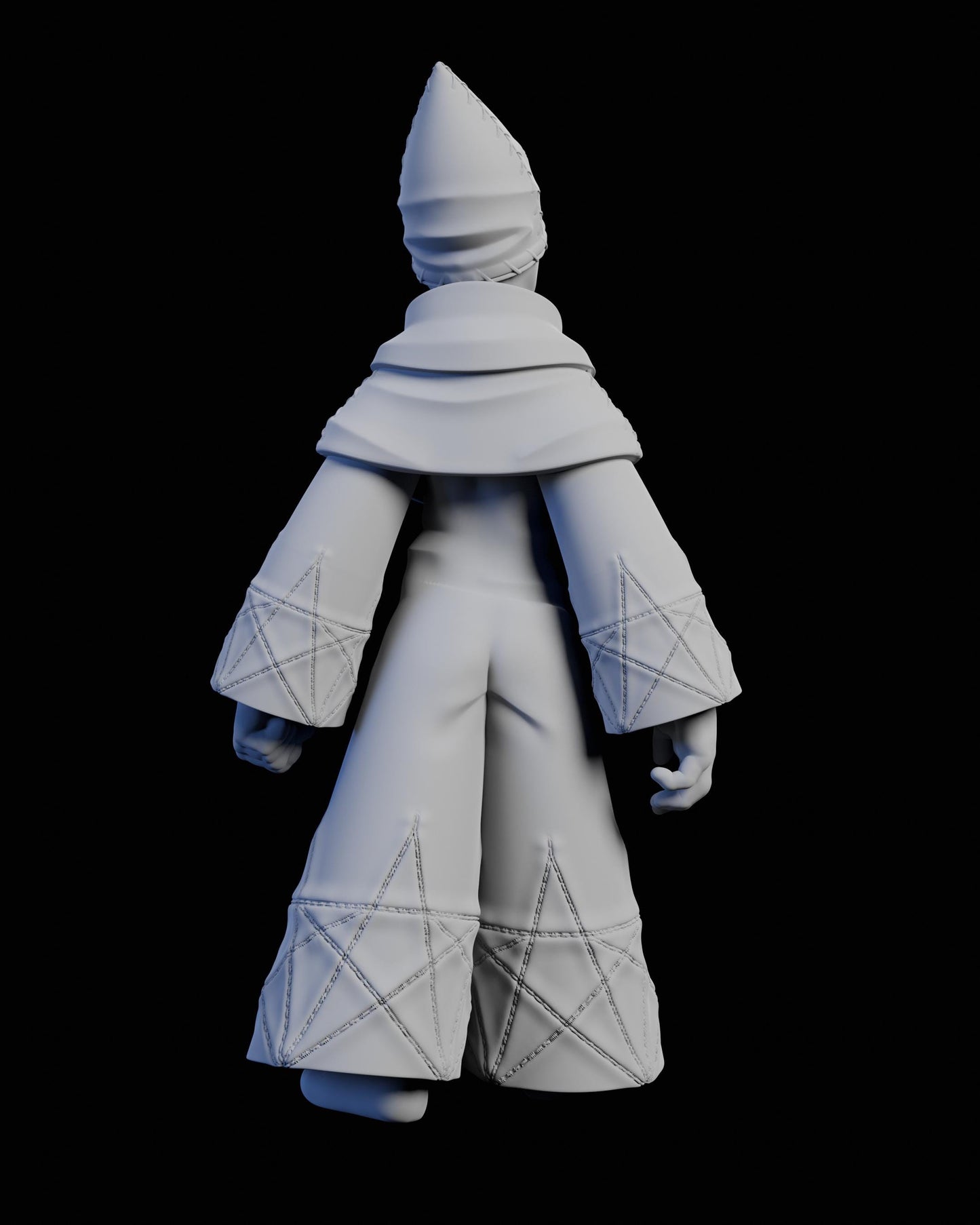 Time Mage Miniature - 28mm / 32mm / 36mm / 75mm - Ethan Savage Studios - Unpainted Resin Printed Figure for TTRPGs, and Board Games