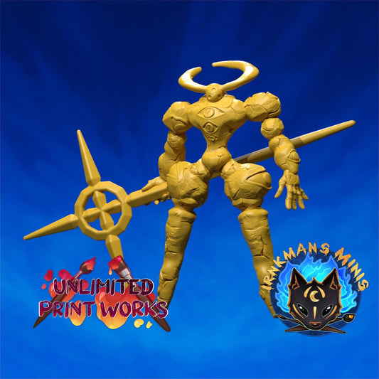 Terror of Death Miniature - 28mm / 32mm / 36mm - Irnkman's Minis - Resin Printed Figure for D&D, TTRPGs, and Board Games