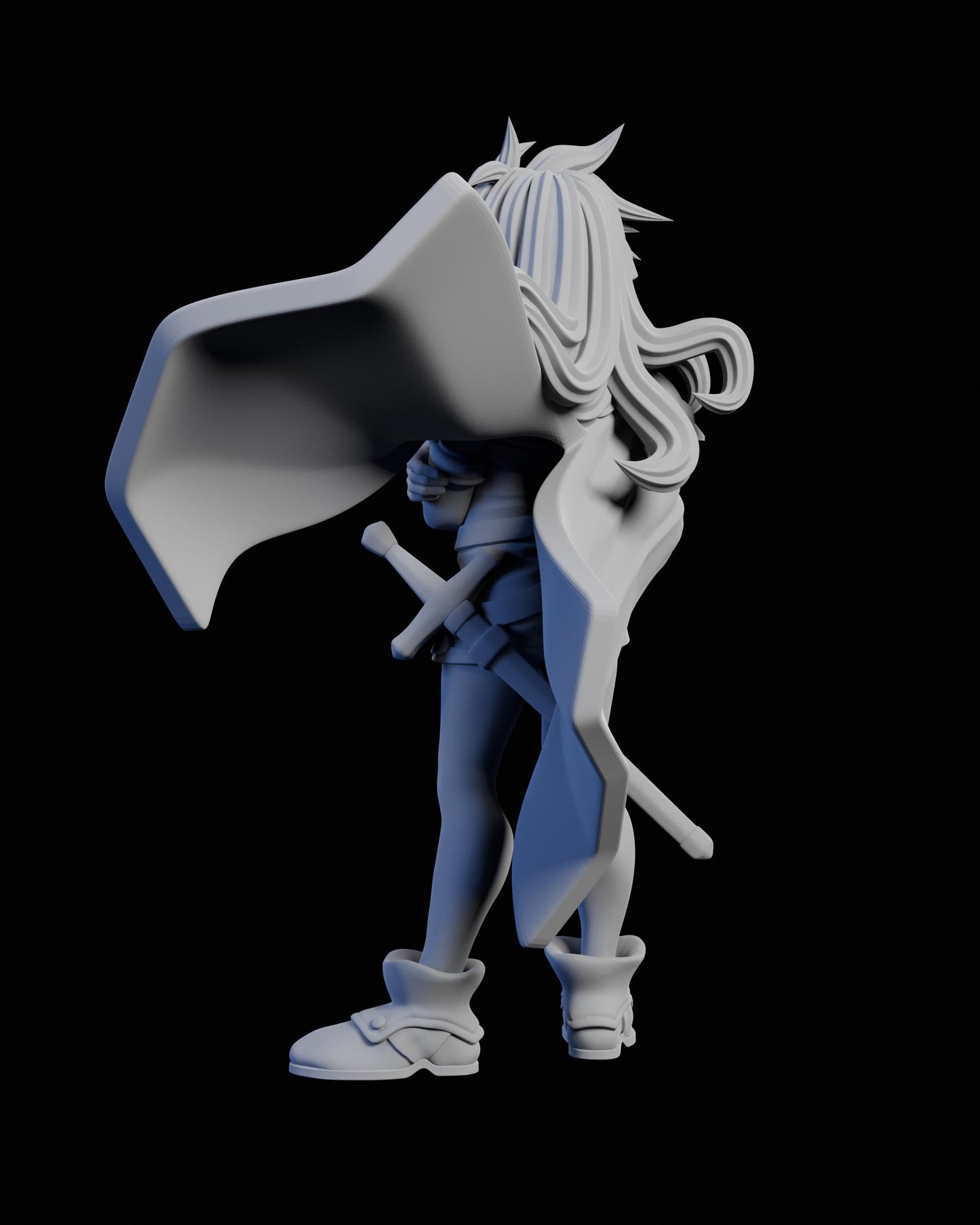 Explorer Arasha Miniature - 28mm / 32mm / 36mm / 75mm - Ethan Savage Studios - Unpainted Resin Printed Figure for TTRPGs, and Board Games