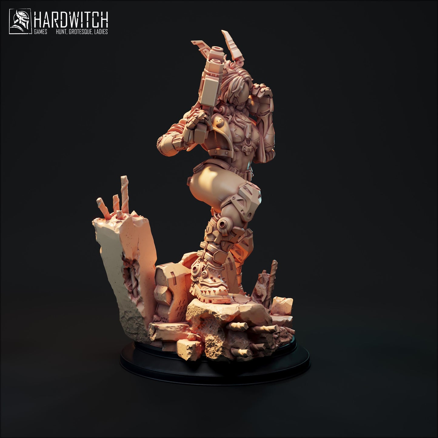 Serenity Indeal Miniature - 28mm / 32mm / 36mm / 75mm - HardWitch Games - Resin Printed Figure for TTRPGs and Board Games