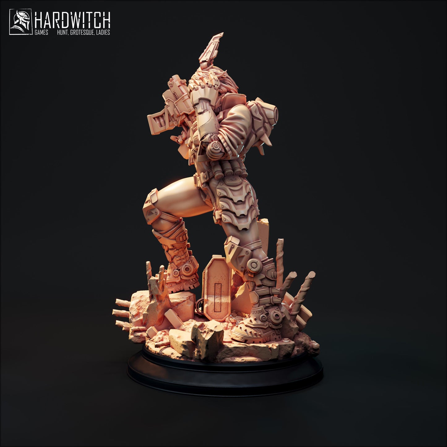 Serenity Indeal Miniature - 28mm / 32mm / 36mm / 75mm - HardWitch Games - Resin Printed Figure for TTRPGs and Board Games