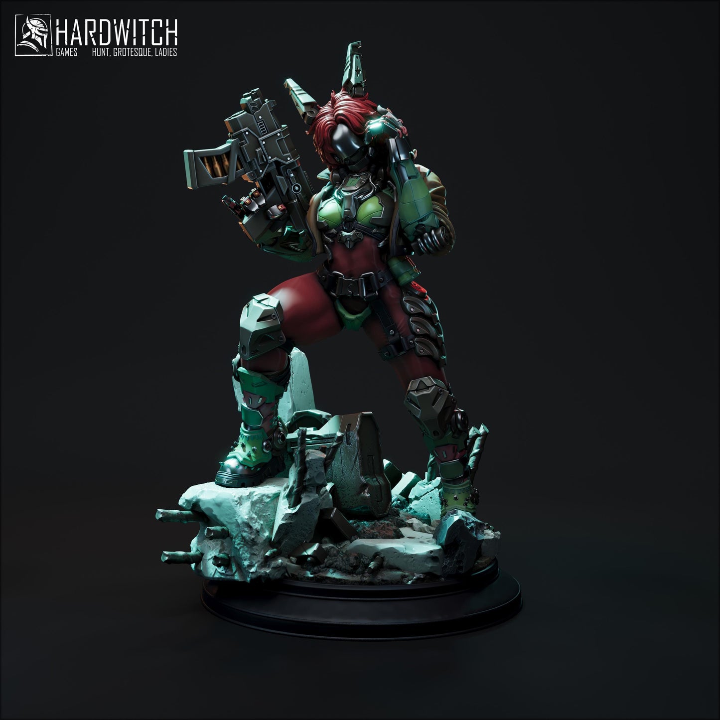 Serenity Indeal Miniature - 28mm / 32mm / 36mm / 75mm - HardWitch Games - Resin Printed Figure for TTRPGs and Board Games