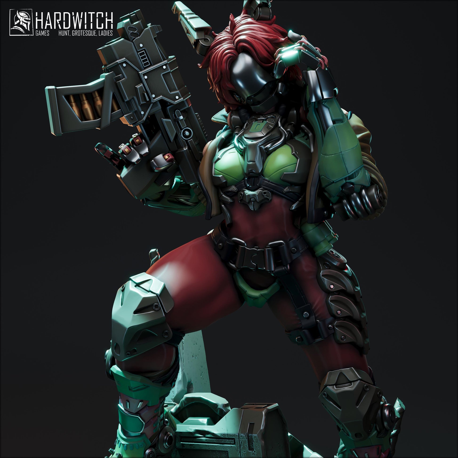 Serenity Indeal Miniature - 28mm / 32mm / 36mm / 75mm - HardWitch Games - Resin Printed Figure for TTRPGs and Board Games