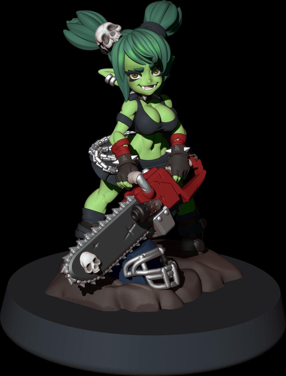 Nobblina Blackwart Miniature - 28mm / 32mm / 36mm - LPOMC - Unpainted Resin Printed Figure for D&D, TTRPGs, and Board Games