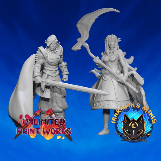Menardi Miniature - 28mm / 32mm / 36mm - Irnkman's Minis - Resin Printed Figure for D&D, TTRPGs, and Board Games