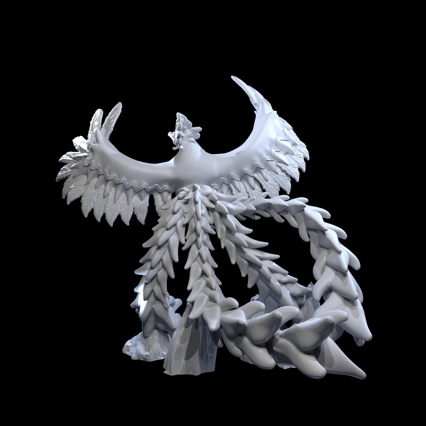 Giant Bird King - Irnkman's Minis - Unpainted Resin Printed Figure for TTRPGs and Board Games