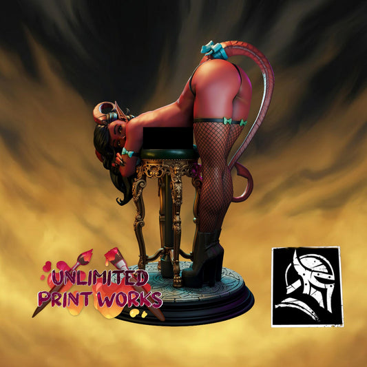 Amidara Blustmorn Miniature - 28mm / 32mm / 36mm / 75mm / 1:12 - HardWitch Games - Resin Printed Figure for D&D, TTRPGs, and Board Gaming