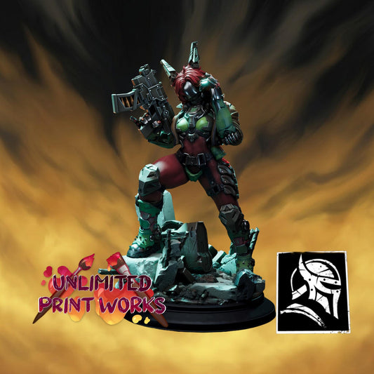 Serenity Indeal Miniature - 28mm / 32mm / 36mm / 75mm - HardWitch Games - Resin Printed Figure for TTRPGs and Board Games