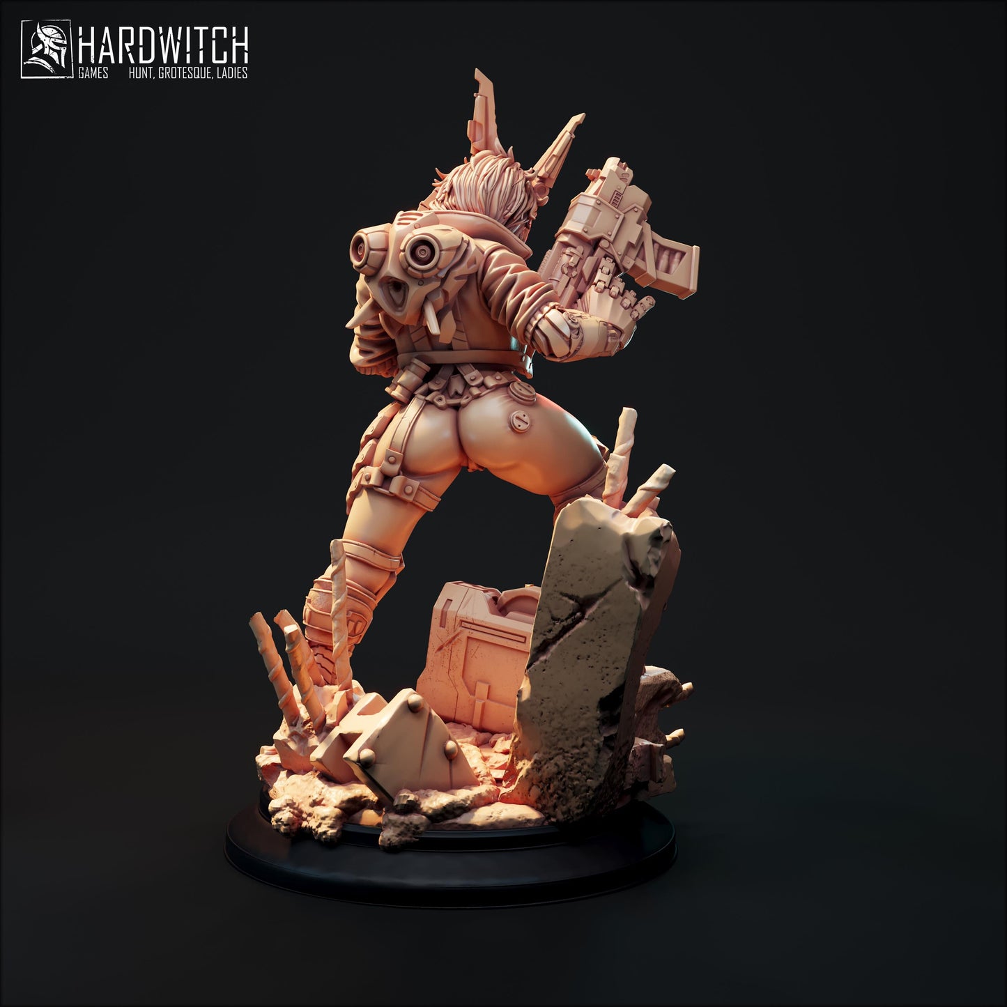 Serenity Indeal Miniature - 28mm / 32mm / 36mm / 75mm - HardWitch Games - Resin Printed Figure for TTRPGs and Board Games