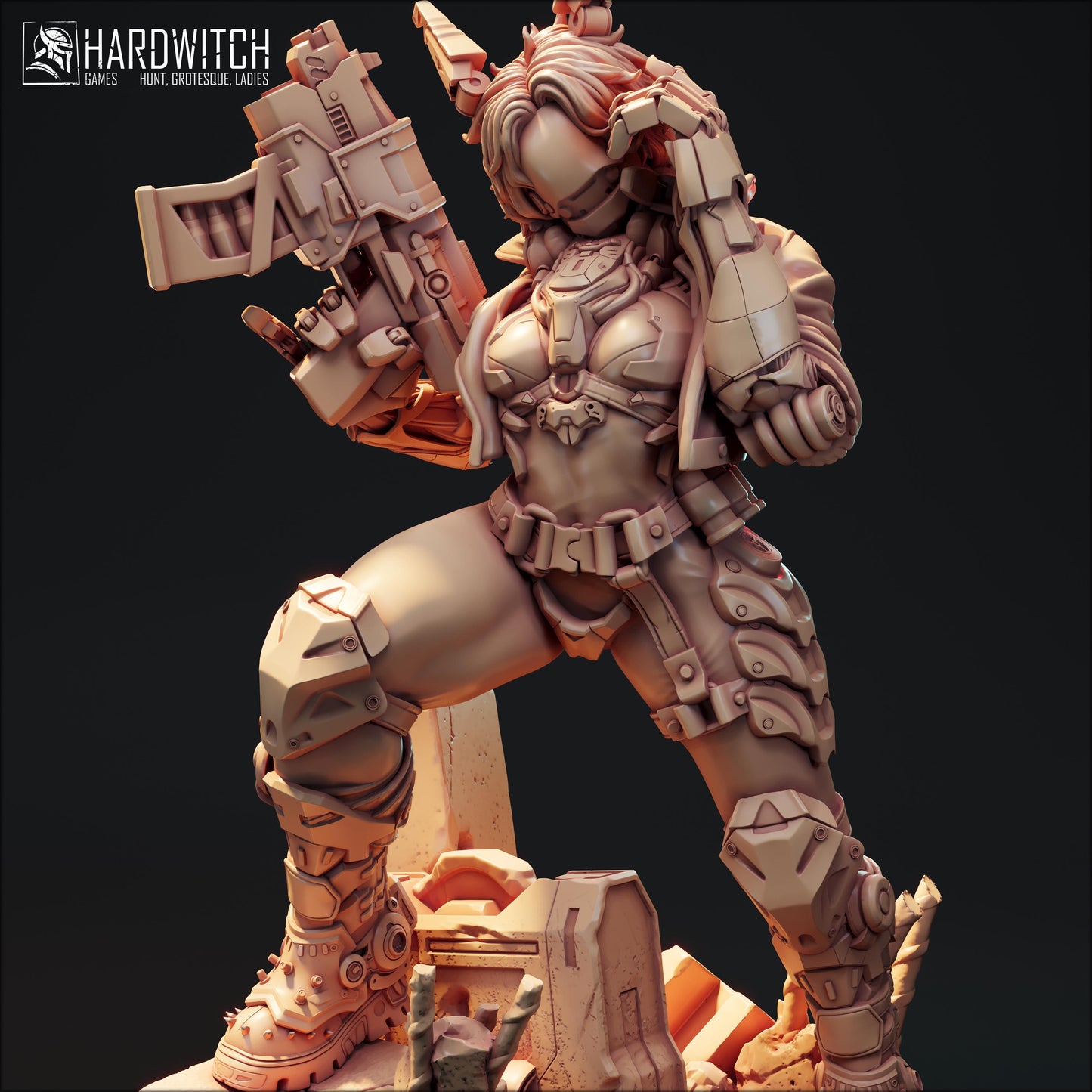 Serenity Indeal Miniature - 28mm / 32mm / 36mm / 75mm - HardWitch Games - Resin Printed Figure for TTRPGs and Board Games