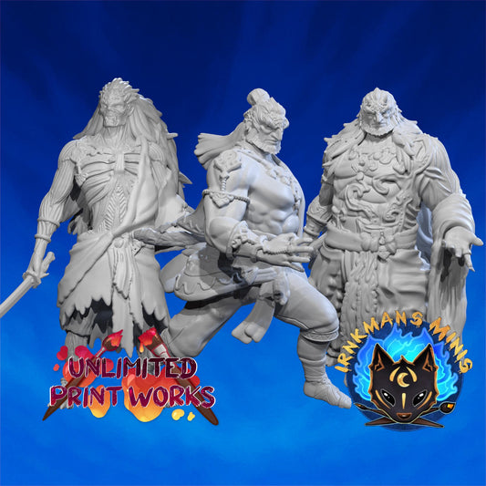 Desert Boss - Irnkman's Minis - 28mm / 32mm / 36mm / 75mm