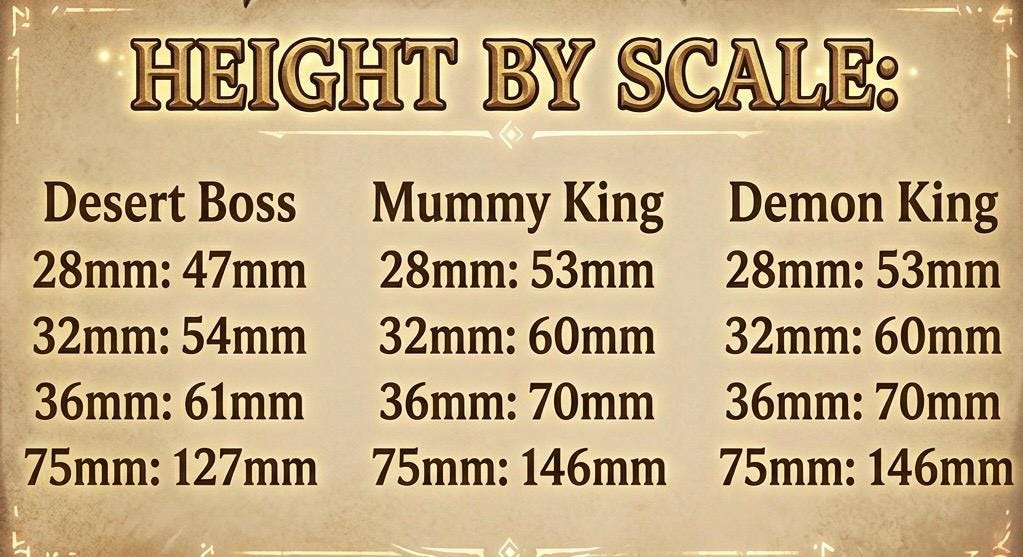 Desert Boss - Irnkman's Minis - 28mm / 32mm / 36mm / 75mm