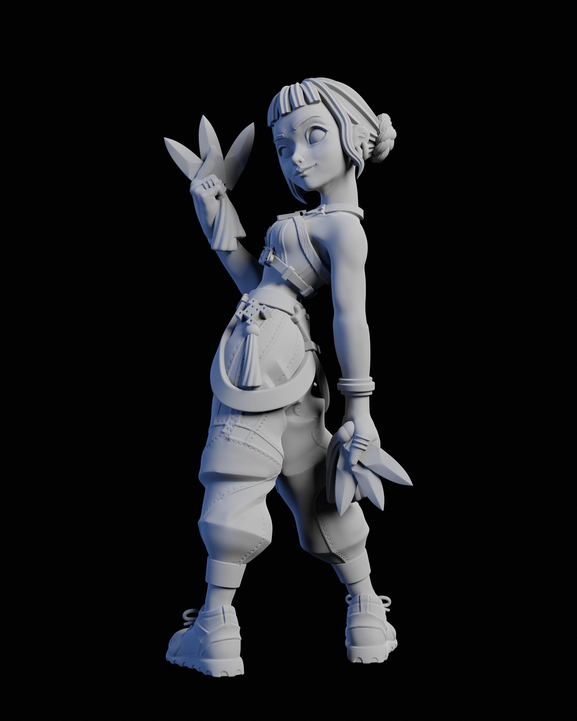 VALKYR//E Leader Miniature - 28mm / 32mm / 36mm / 75mm - Ethan Savage Studios - Unpainted Resin Printed Figure for TTRPGs, and Board Games
