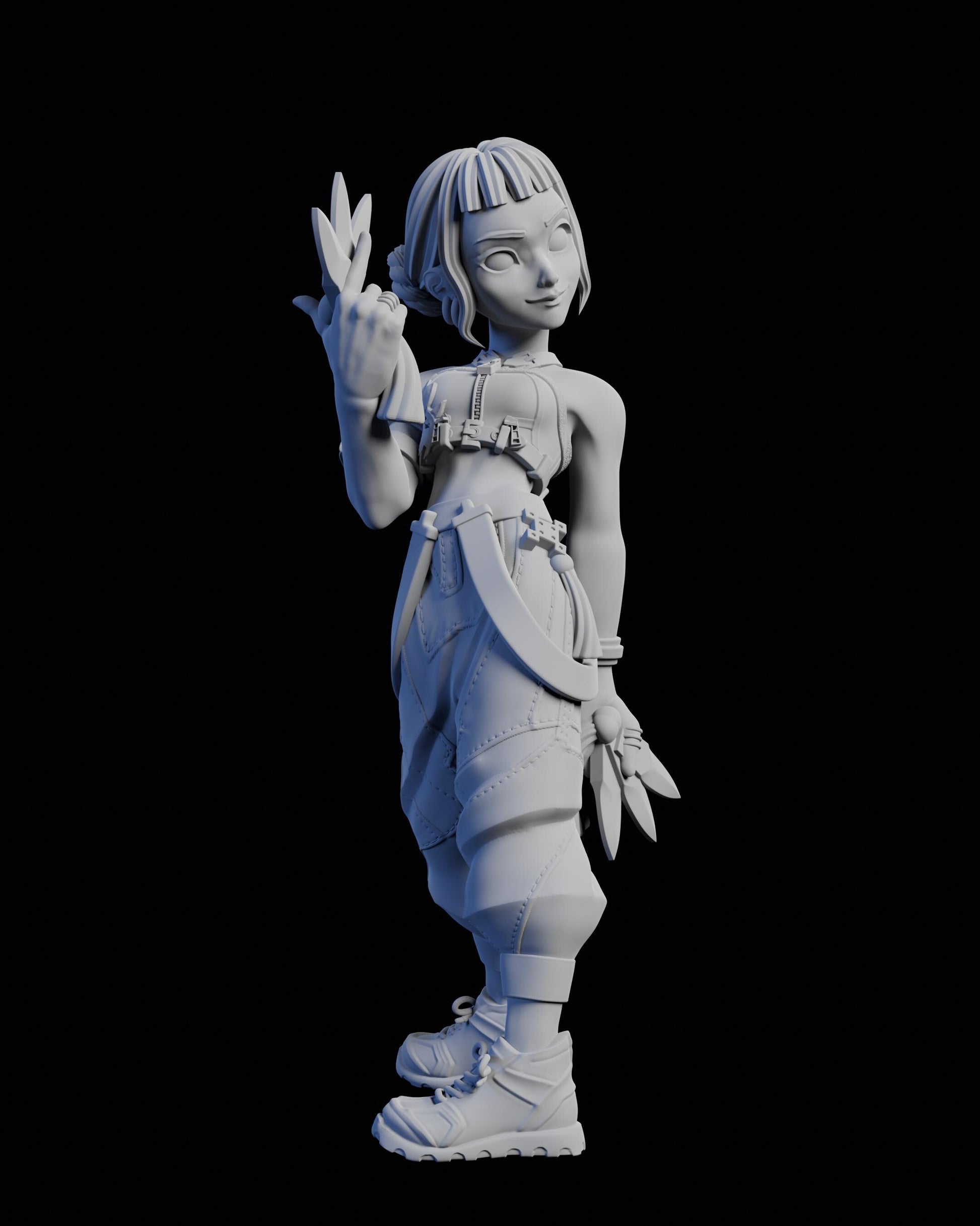 VALKYR//E Leader Miniature - 28mm / 32mm / 36mm / 75mm - Ethan Savage Studios - Unpainted Resin Printed Figure for TTRPGs, and Board Games