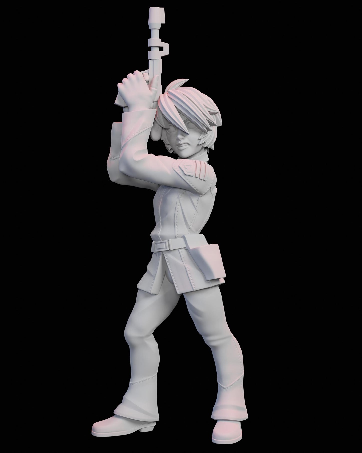 Commander & Navigator Miniature - 28mm / 32mm / 36mm / 75mm - Ethan Savage Studios - Unpainted Resin Printed Figure for TTRPGs and Wargames