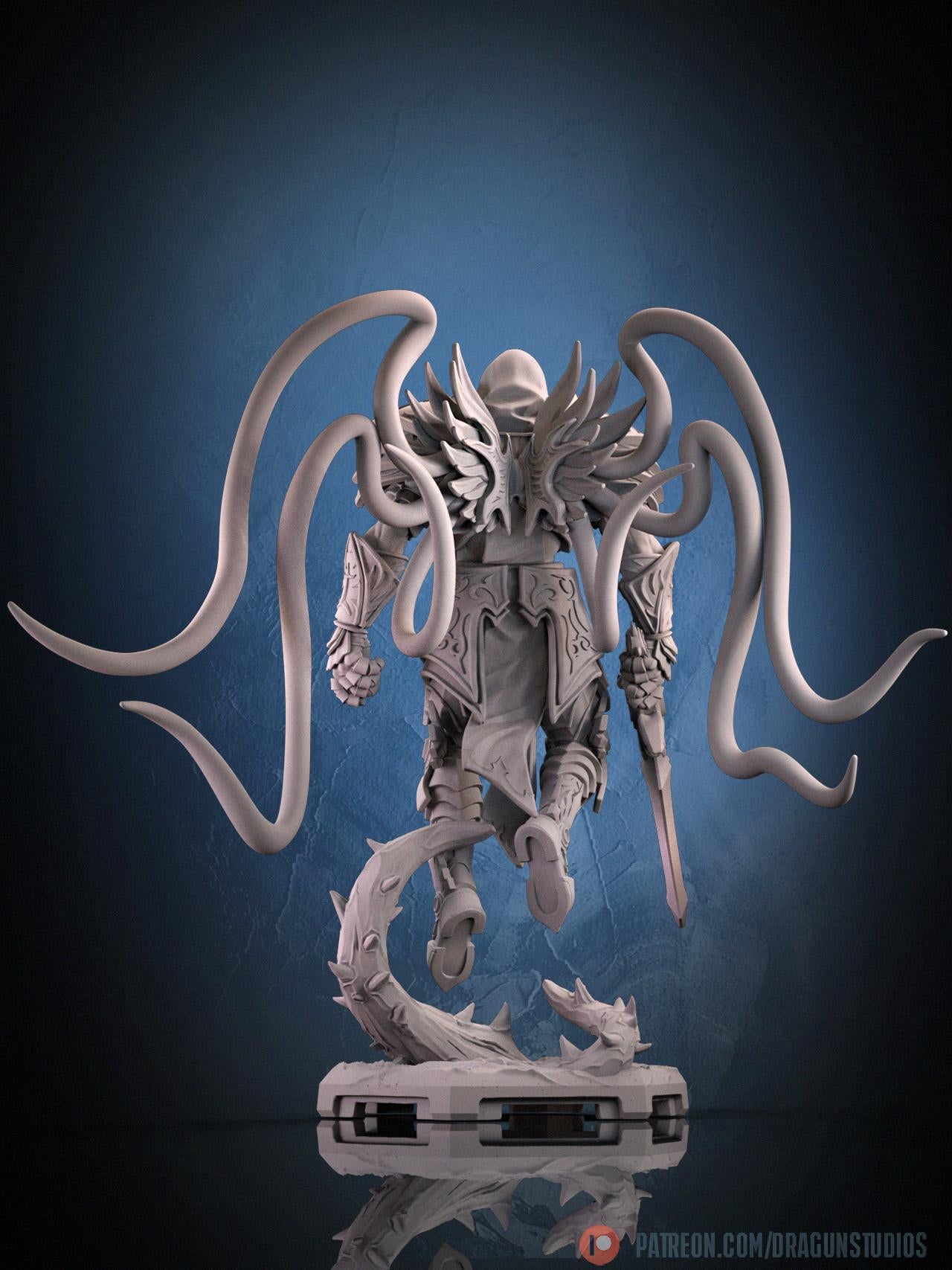 Archangel Miniature - 28mm / 32mm / 36mm / 75mm - DraGun - Resin Printed Figure for TTRPGs and Board Games
