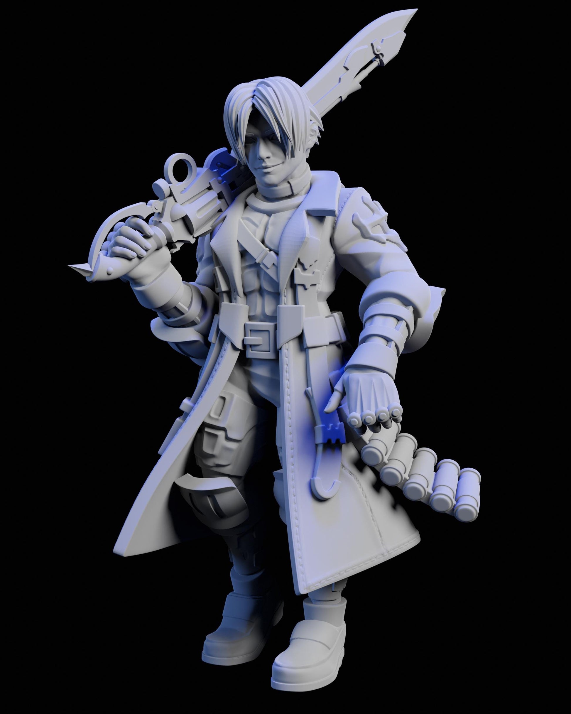 Scion Spy Miniature - 28mm / 32mm / 36mm / 75mm - Ethan Savage Studios - Unpainted Resin Printed Figure for TTRPGs, and Board Games