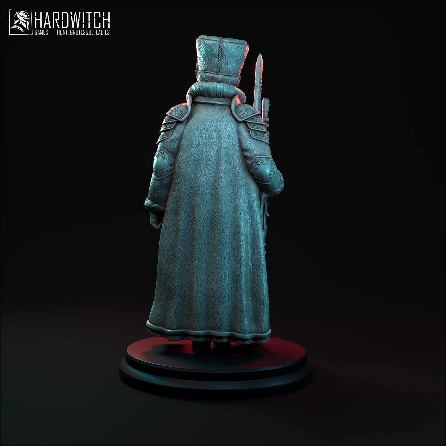 Fusilier Miniature - 28mm / 32mm / 36mm - HardWitch Games - Resin Printed Figure for TTRPGs and Wargaming
