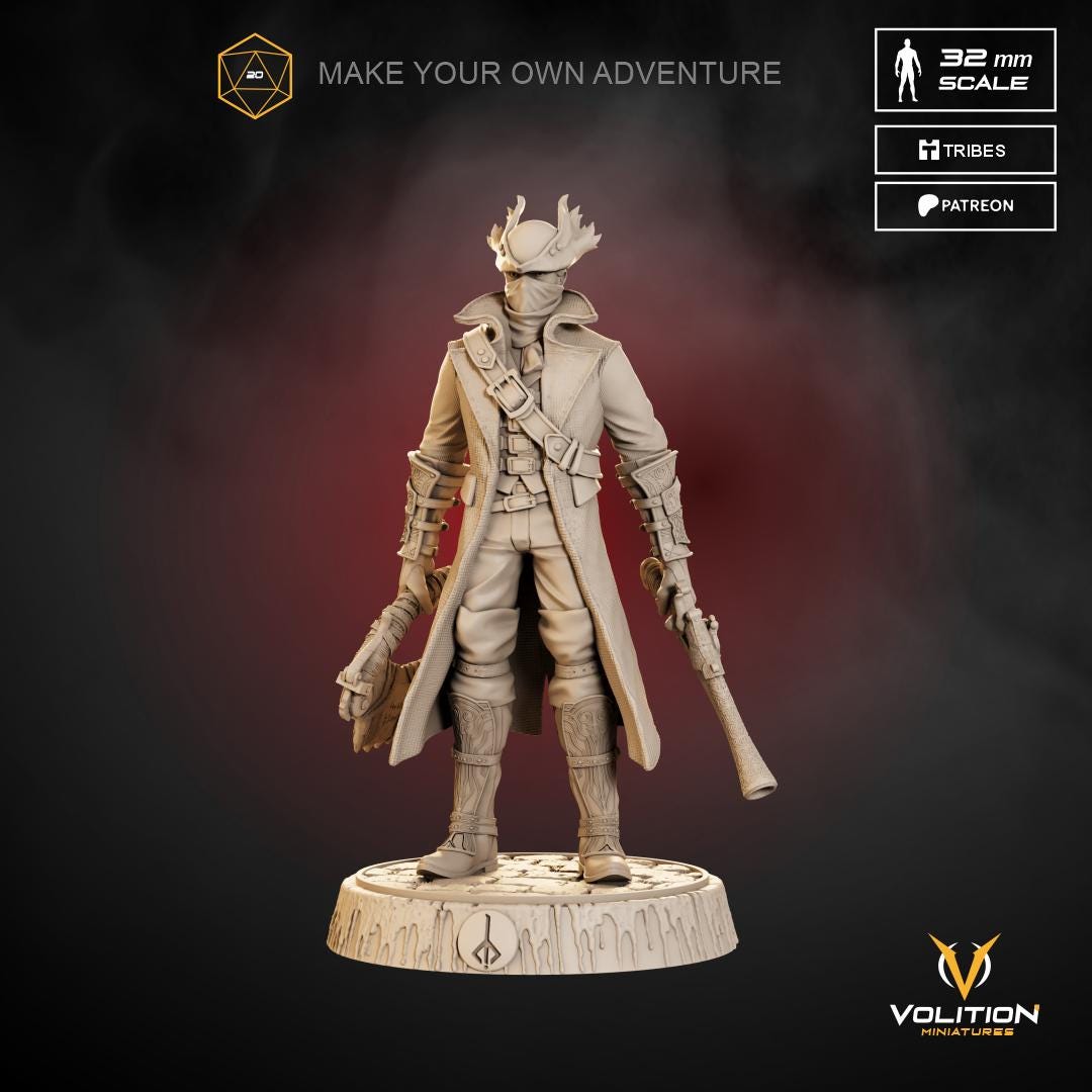 Bloodsicker Miniature - 28mm / 32mm / 36mm - Volition Miniatures - Resin Printed Figurine for D&D, TTRPGs, and Board Games