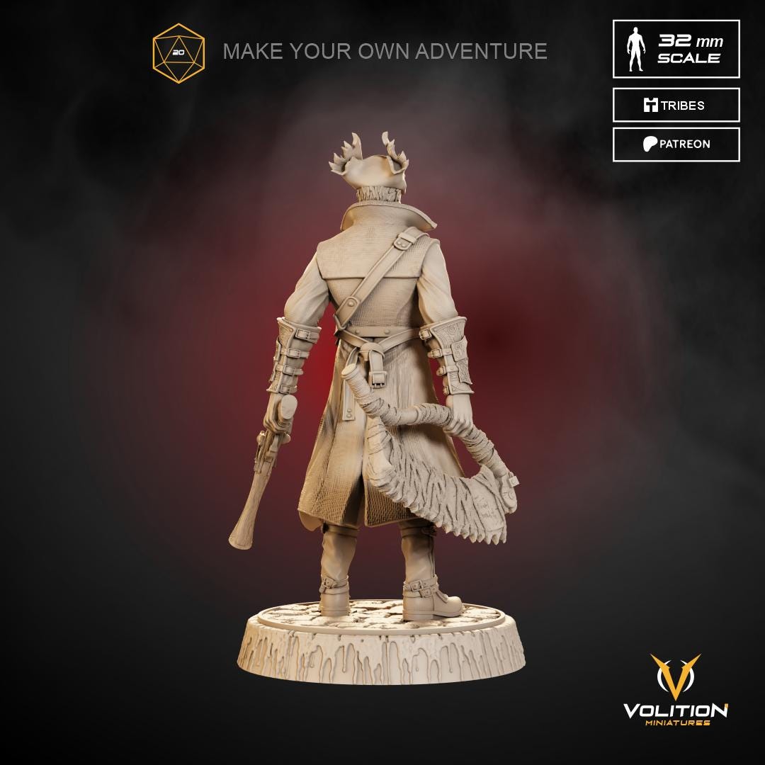 Bloodsicker Miniature - 28mm / 32mm / 36mm - Volition Miniatures - Resin Printed Figurine for D&D, TTRPGs, and Board Games