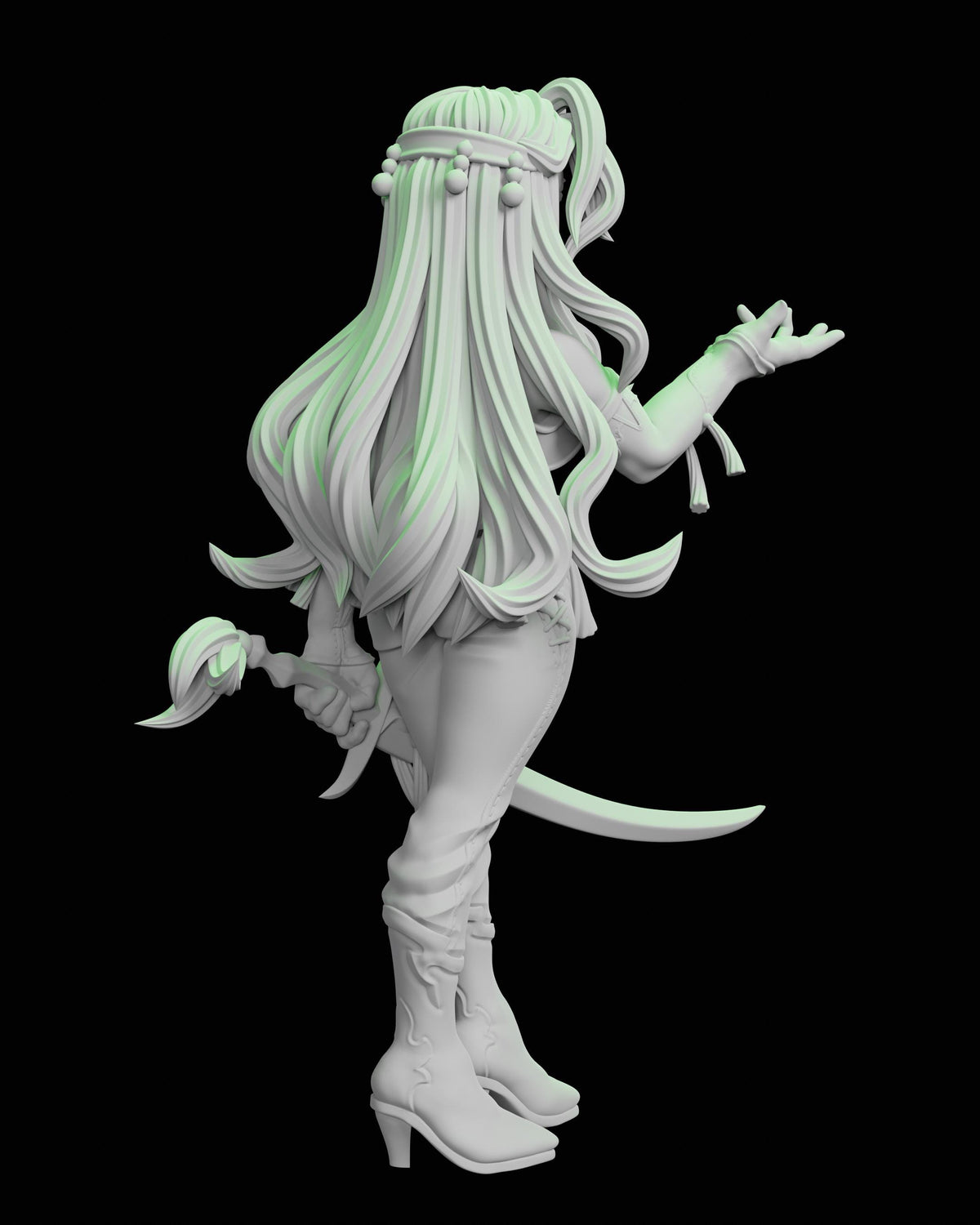 Rune Knight Miniature - 28mm / 32mm / 36mm / 75mm - Ethan Savage Studios - Unpainted Resin Printed Figure for TTRPGs and Board Games