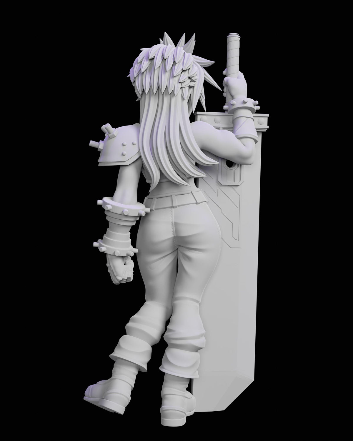 Mercenary Claudette Miniature - 28mm / 32mm / 36mm / 75mm - Ethan Savage Studios - Unpainted Resin Printed Figure for TTRPGs and Board Games