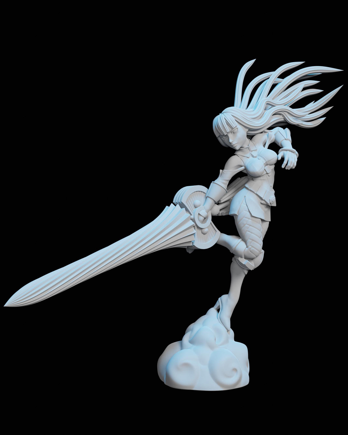 War Witch Miniature (2 Variations) - 28mm / 32mm / 36mm - Ethan Savage Studios - Resin Printed Figure for D&D, TTRPGs, and Board Games