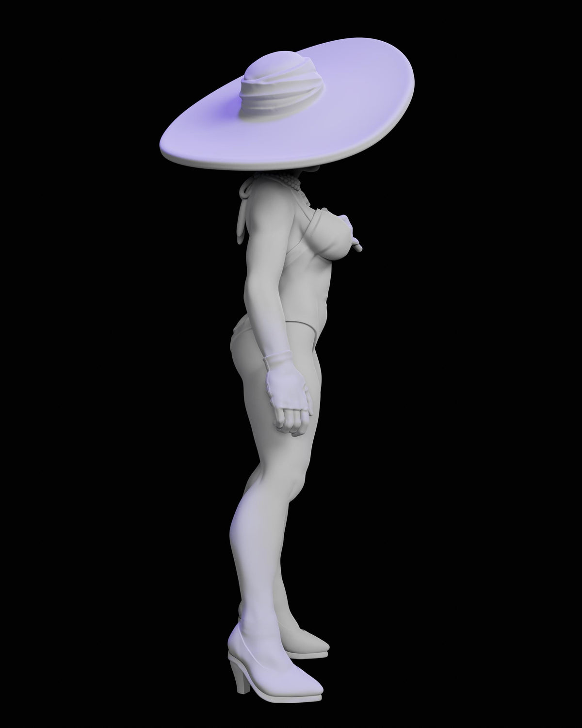 Wealthy Giantess Miniature (2 Variations) - 28mm / 32mm / 36mm - Ethan Savage - Resin Printed Miniature for D&D, TTRPGs, and Board Games