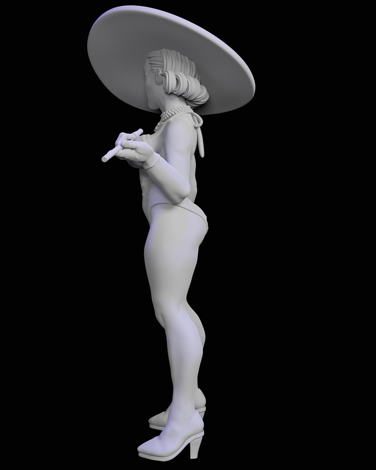 Wealthy Giantess Miniature (2 Variations) - 28mm / 32mm / 36mm - Ethan Savage - Resin Printed Miniature for D&D, TTRPGs, and Board Games