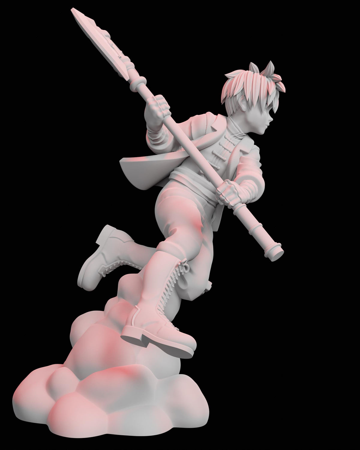 Axe Hero Miniature - 28mm / 32mm / 36mm / 75mm - Ethan Savage Studios - Resin Printed Miniature for D&D, TTRPGs, and Board Games