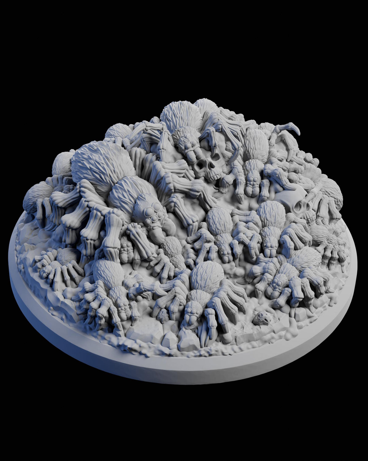 Silence Beneath Silk Horrors Miniatures - 28mm / 32mm / 36mm - Adaevy Creations - Resin Printed Figure for Eldritch Lovecraftian Horror