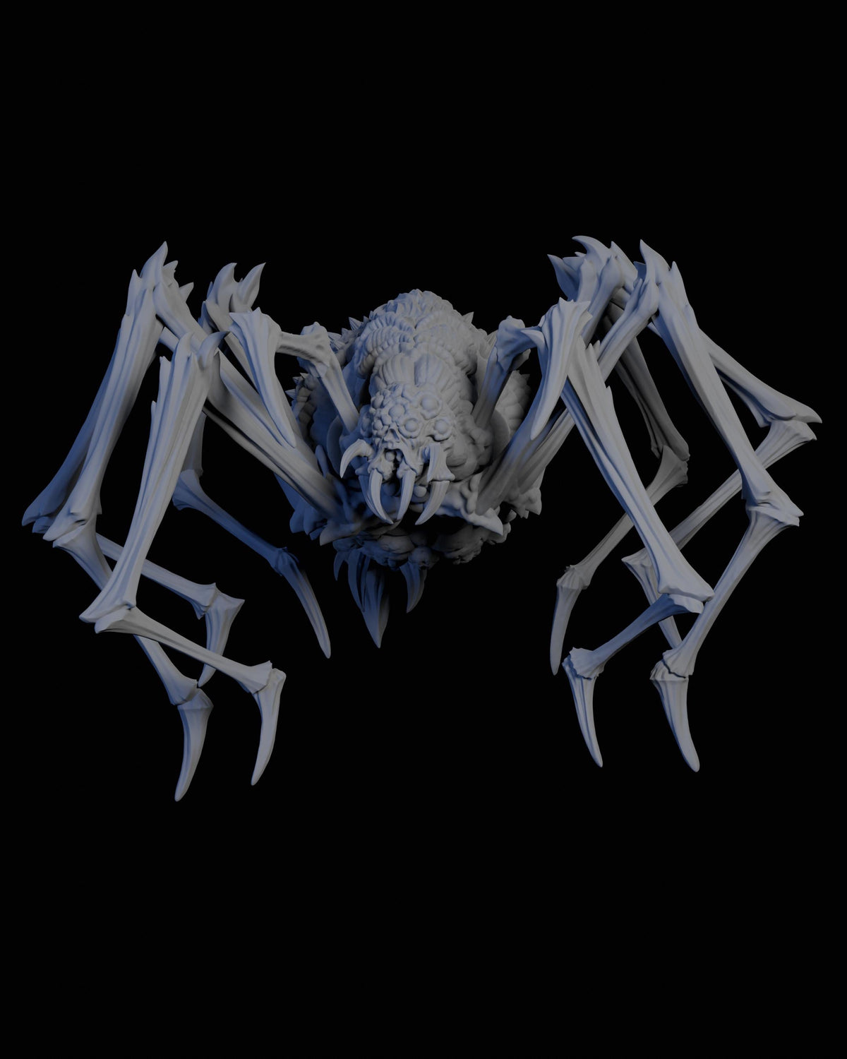 Silence Beneath Silk Horrors Miniatures - 28mm / 32mm / 36mm - Adaevy Creations - Resin Printed Figure for Eldritch Lovecraftian Horror