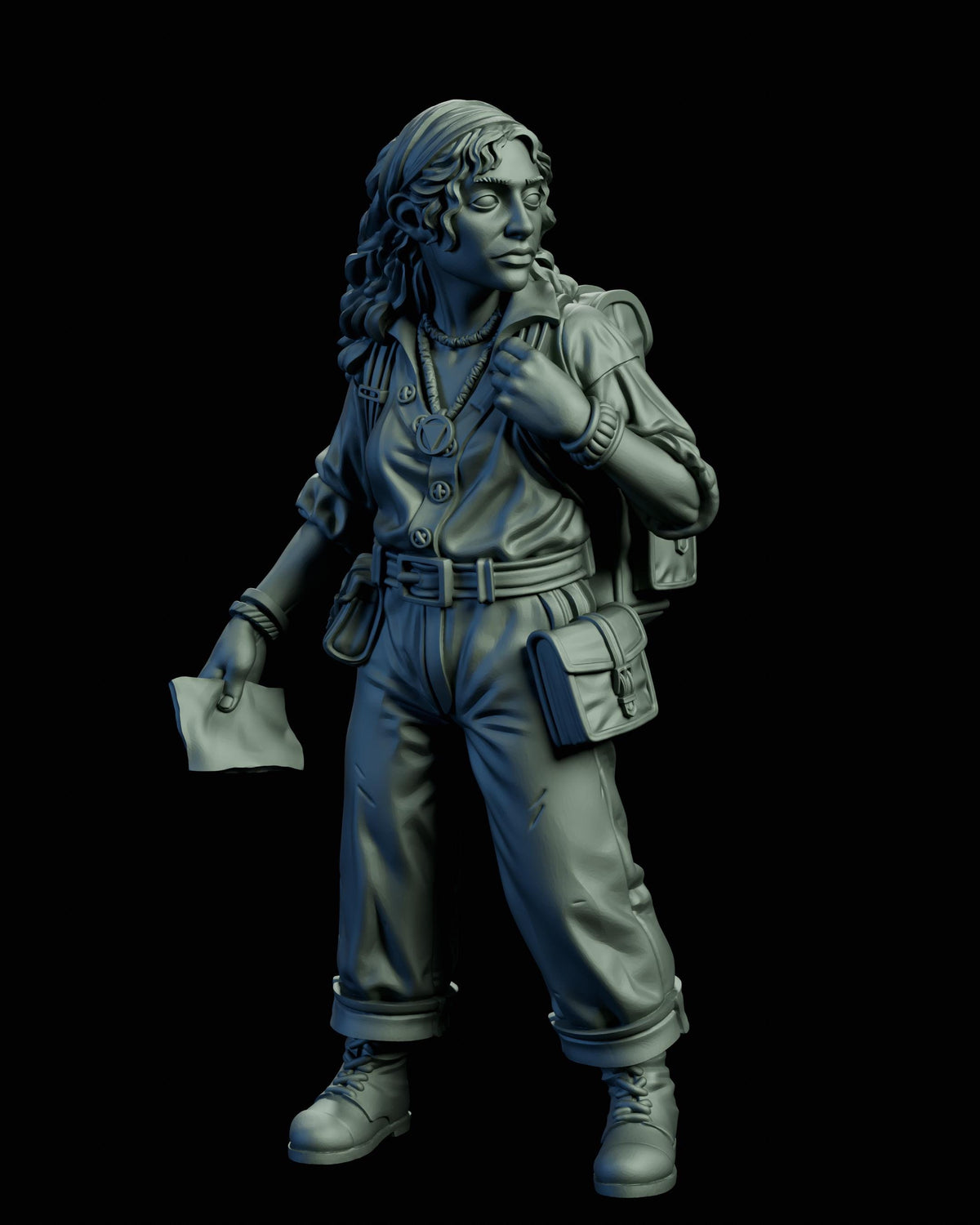 Beyond the Silver Gate Investigators Miniatures - 28mm / 32mm / 36mm - Adaevy Creations - Resin Printed Figure for Lovecraftian Horror