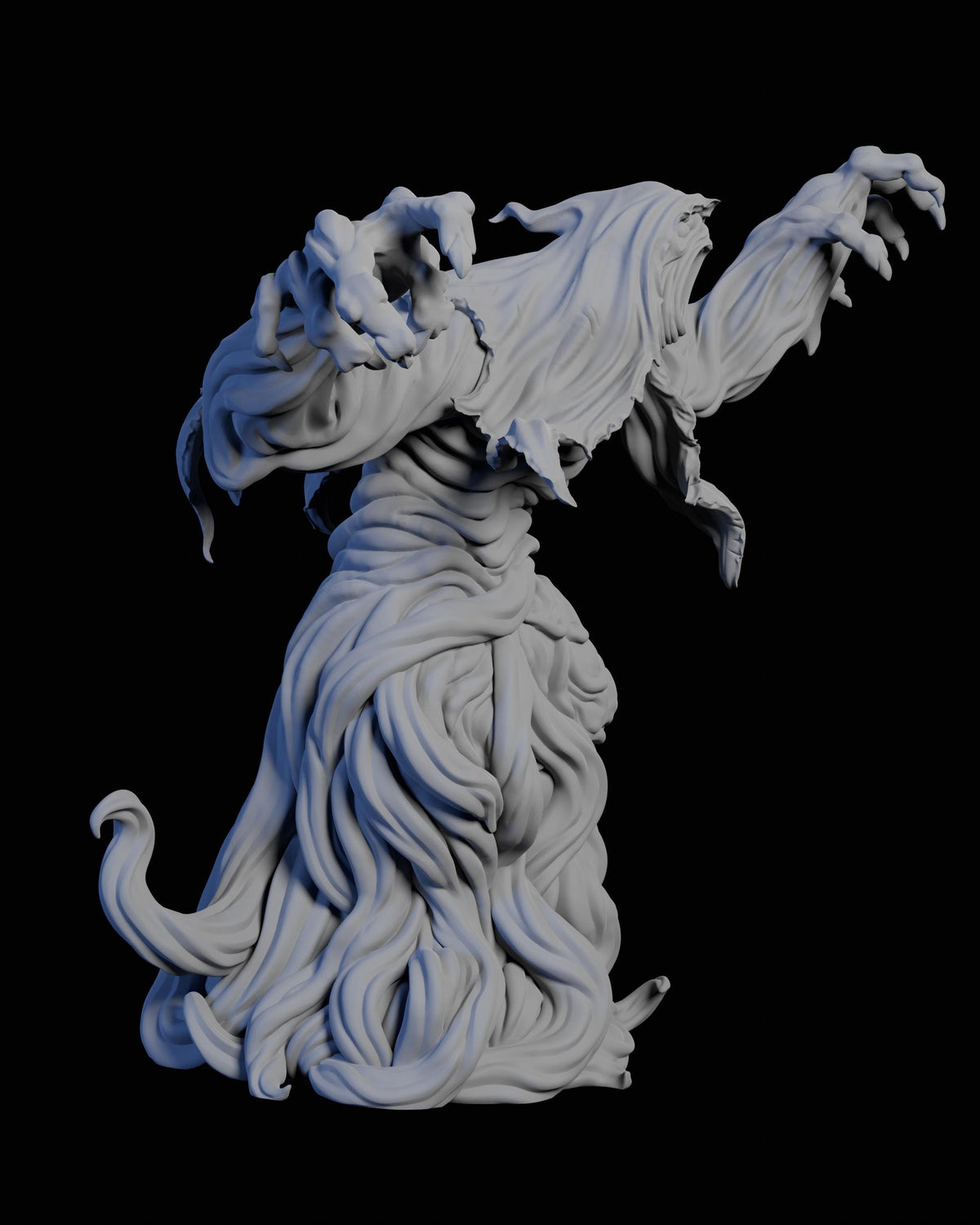 Silence Beneath Silk Horrors Miniatures - 28mm / 32mm / 36mm - Adaevy Creations - Resin Printed Figure for Eldritch Lovecraftian Horror