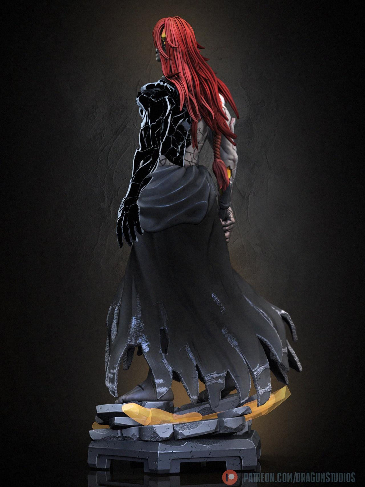 Fractured God Miniature - DraGun Studios - 56mm / 110mm - Resin Printed Figure for D&D, TTRPGs, and Board Games