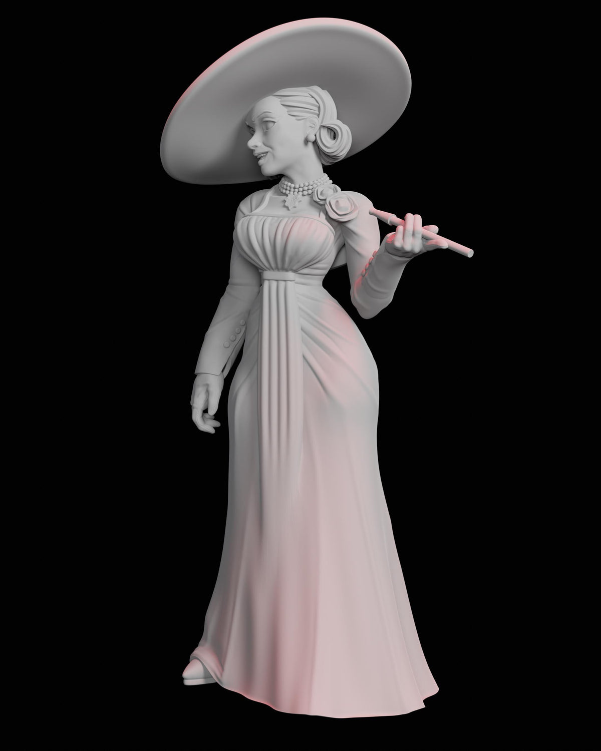 Wealthy Giantess Miniature (2 Variations) - 28mm / 32mm / 36mm - Ethan Savage - Resin Printed Miniature for D&D, TTRPGs, and Board Games