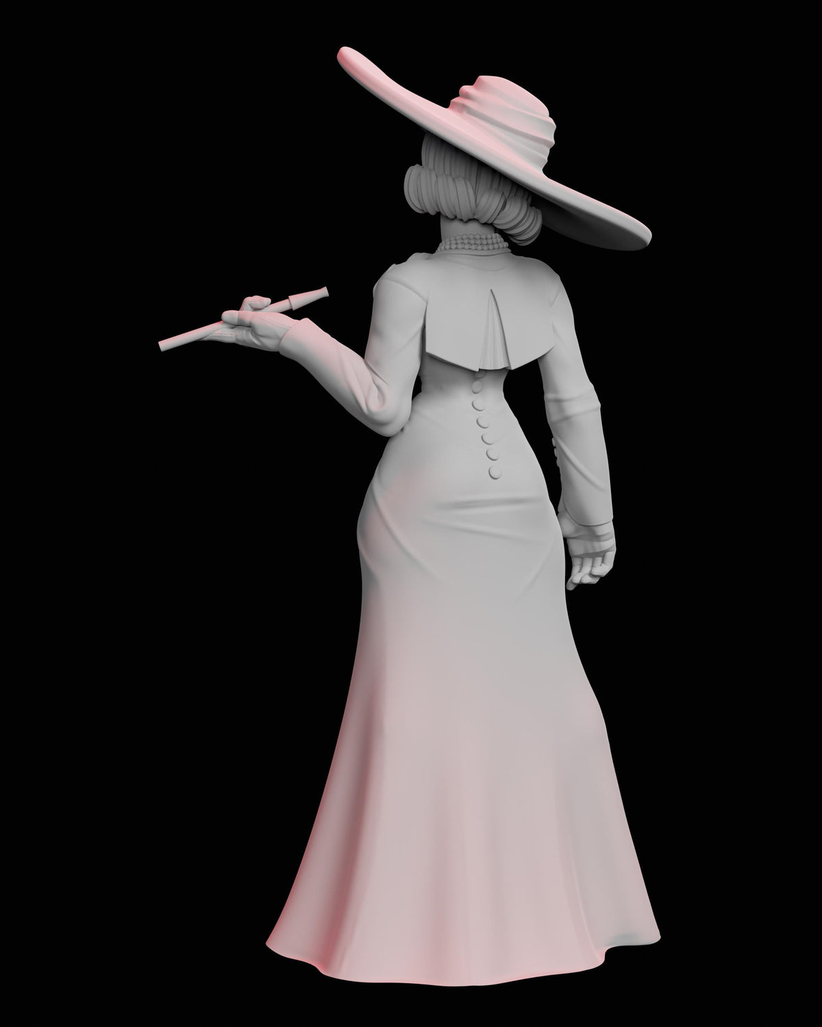 Wealthy Giantess Miniature (2 Variations) - 28mm / 32mm / 36mm - Ethan Savage - Resin Printed Miniature for D&D, TTRPGs, and Board Games