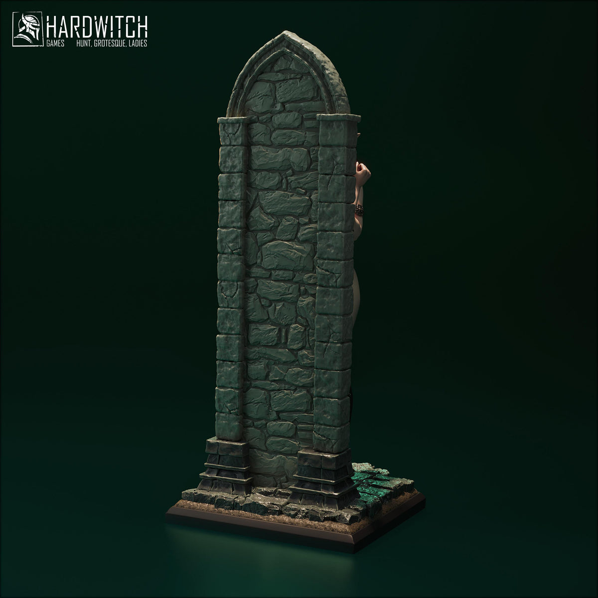 Marta vs Maya Miniature (Standard & NSFW Variations) - 28mm / 32mm / 36mm / 75mm / 1:12 Scale - HardWitch Games - Resin Printed Figure