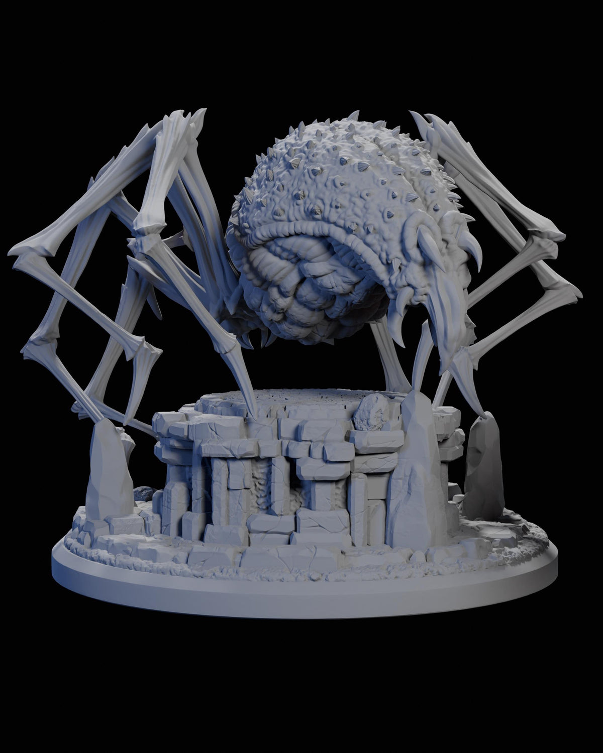 Silence Beneath Silk Horrors Miniatures - 28mm / 32mm / 36mm - Adaevy Creations - Resin Printed Figure for Eldritch Lovecraftian Horror