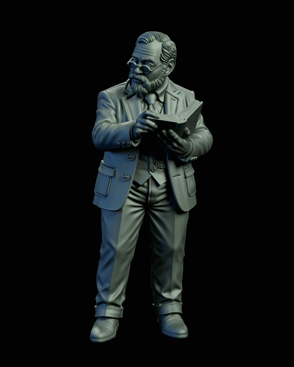Silence Beneath Silk Investigators Miniatures - 28mm / 32mm / 36mm - Adaevy Creations - Resin Printed Figure for Lovecraftian Horror